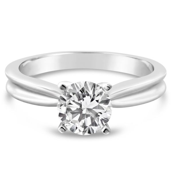 Gabriel & Co. 14K White Gold Semi-Mount Van Adams Jewelers Snellville, GA