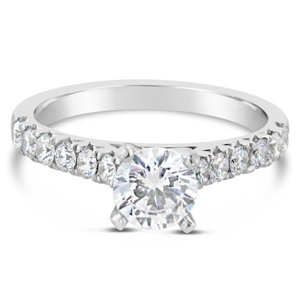 14K White Gold Diamond Semi-Mount Van Adams Jewelers Snellville, GA