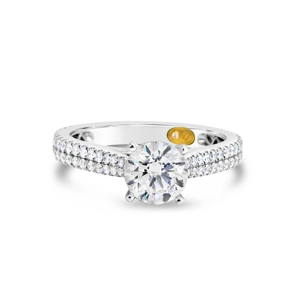 18K White Gold Diamond Semi-Mount Van Adams Jewelers Snellville, GA