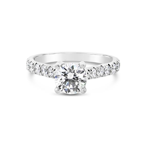 14K White Gold Diamond Semi-Mount Van Adams Jewelers Snellville, GA