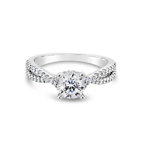 14K White Gold Diamond Semi-Mount Van Adams Jewelers Snellville, GA