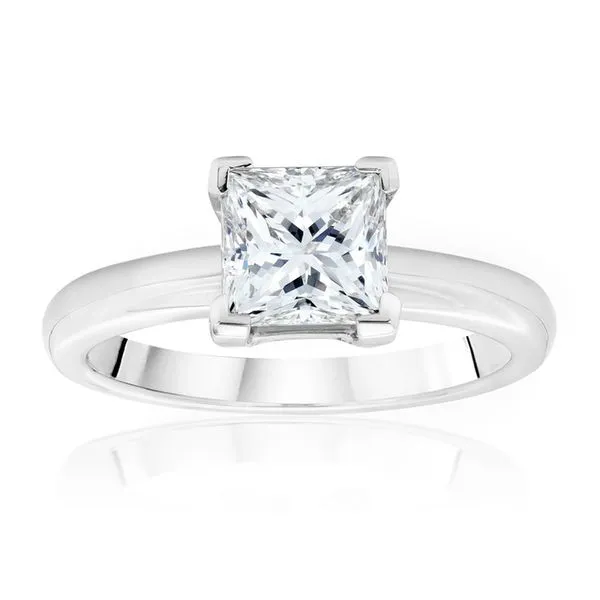 Platinum Diamond Semi-Mount Van Adams Jewelers Snellville, GA