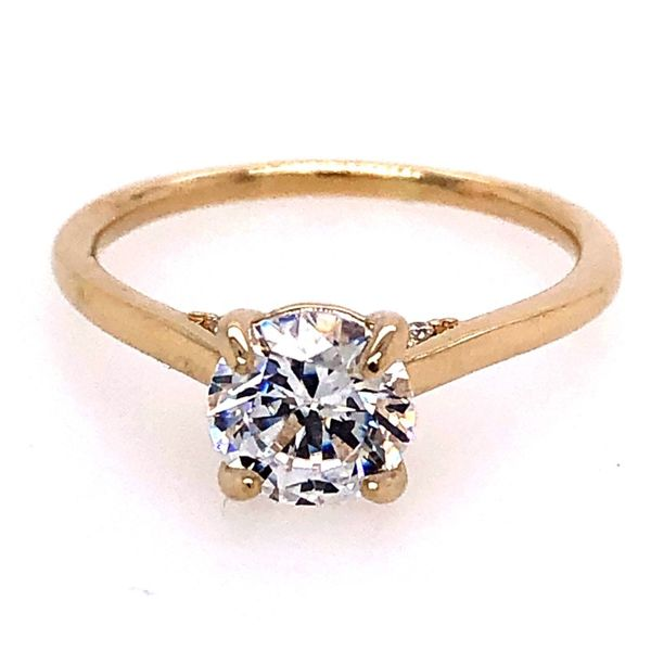 14K Yellow Gold Diamond Semi-Mount Van Adams Jewelers Snellville, GA