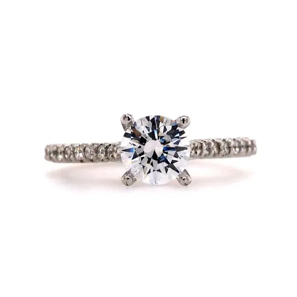 Van Adam's Collection 14K White Gold Diamond Semi-Mount Van Adams Jewelers Snellville, GA