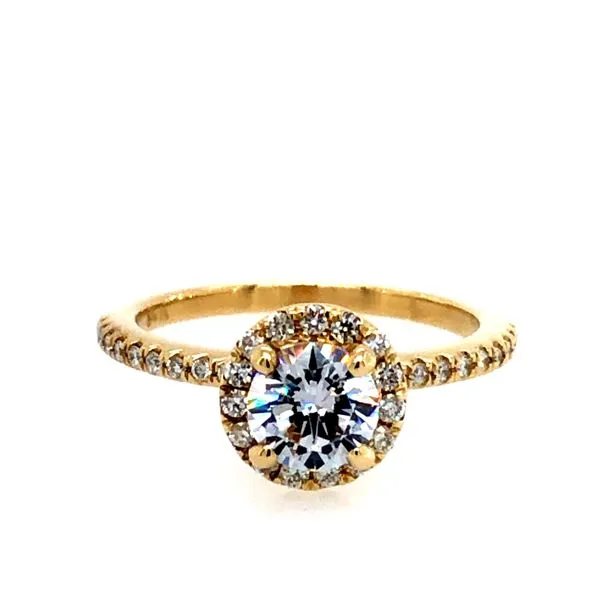 14K Diamond Semi-Mount Engagement Ring Van Adams Jewelers Snellville, GA