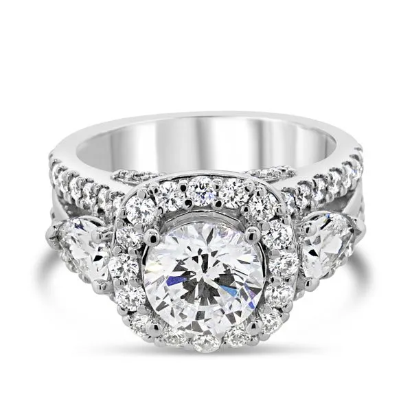 14K Diamond Semi-Mount Engagement Ring Van Adams Jewelers Snellville, GA