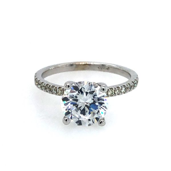 Diamond Engagement Ring Setting Image 2 Van Adams Jewelers Snellville, GA