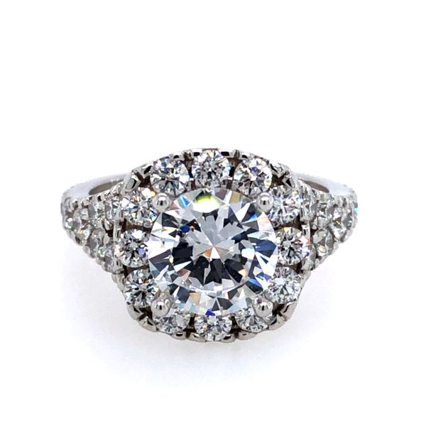 Diamond Halo Ring Setting Van Adams Jewelers Snellville, GA