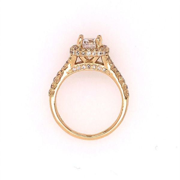 14K Diamond Semi-Mount Engagement Ring Image 2 Van Adams Jewelers Snellville, GA