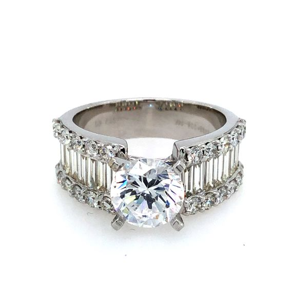 Diamond Engagement Ring Setting Image 2 Van Adams Jewelers Snellville, GA