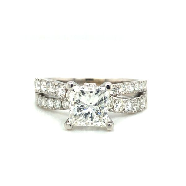 Van Adam's Collection 14K White Gold Diamond Semi-Mount Van Adams Jewelers Snellville, GA