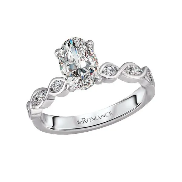 Romance Classic Semi-Mount Diamond Ring Van Adams Jewelers Snellville, GA