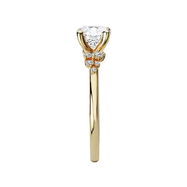 Romance Diamond Semi-Mount Engagement Ring Image 3 Van Adams Jewelers Snellville, GA
