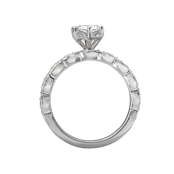 Romance Halo Semi-Mount Diamond Ring Image 2 Van Adams Jewelers Snellville, GA