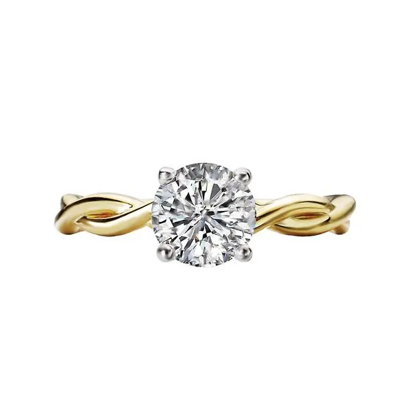 Romance Halo Diamond Engagement Ring Image 4 Van Adams Jewelers Snellville, GA