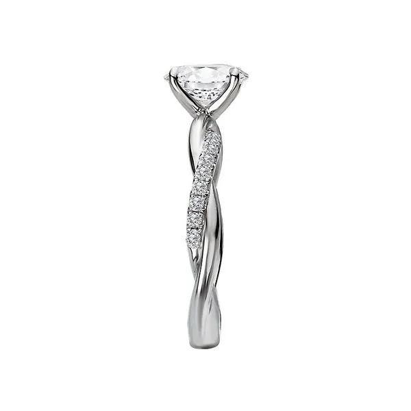 Romance Semi-Mount Diamond Engagement Ring Image 3 Van Adams Jewelers Snellville, GA