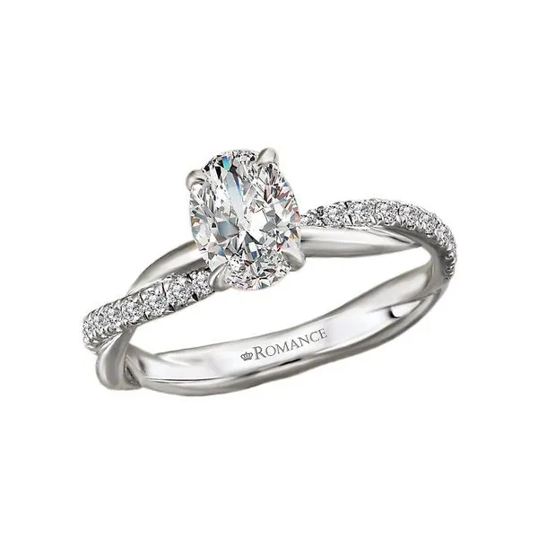 Romance Semi-Mount Diamond Engagement Ring Van Adams Jewelers Snellville, GA