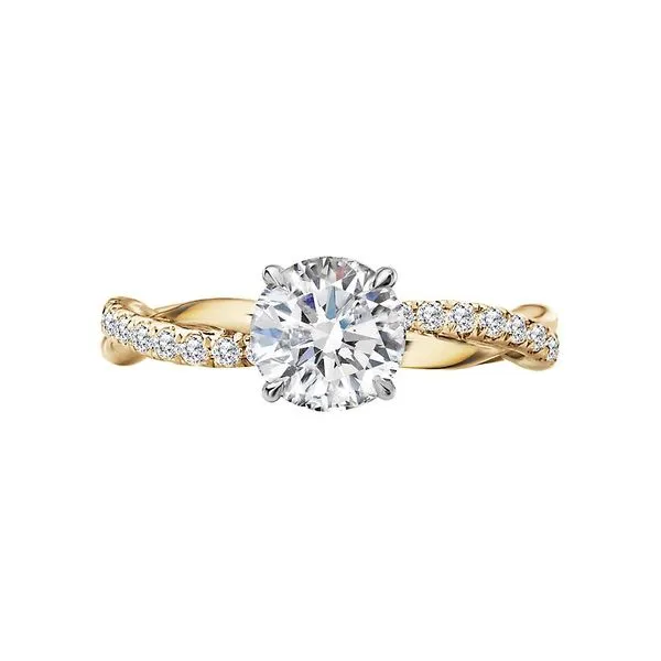 Romance Semi-Mount Diamond Engagement Ring Image 4 Van Adams Jewelers Snellville, GA