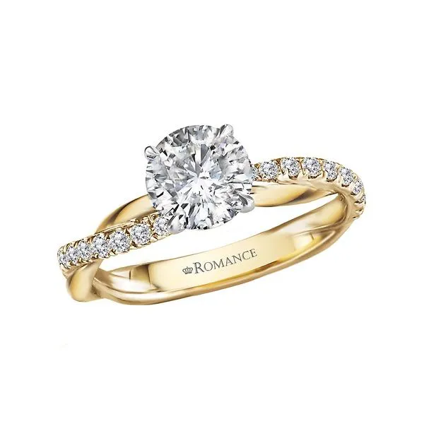 Romance Semi-Mount Diamond Engagement Ring Van Adams Jewelers Snellville, GA