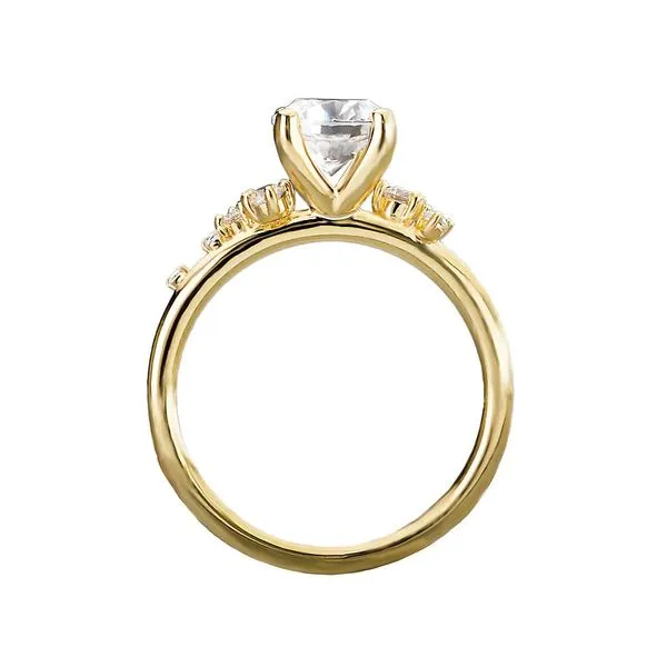Romance Diamond Semi-Mount Engagement Ring Image 2 Van Adams Jewelers Snellville, GA