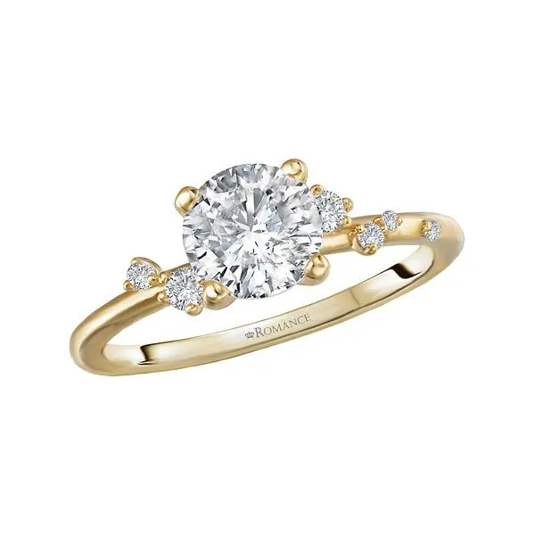 Romance Diamond Semi-Mount Engagement Ring Van Adams Jewelers Snellville, GA