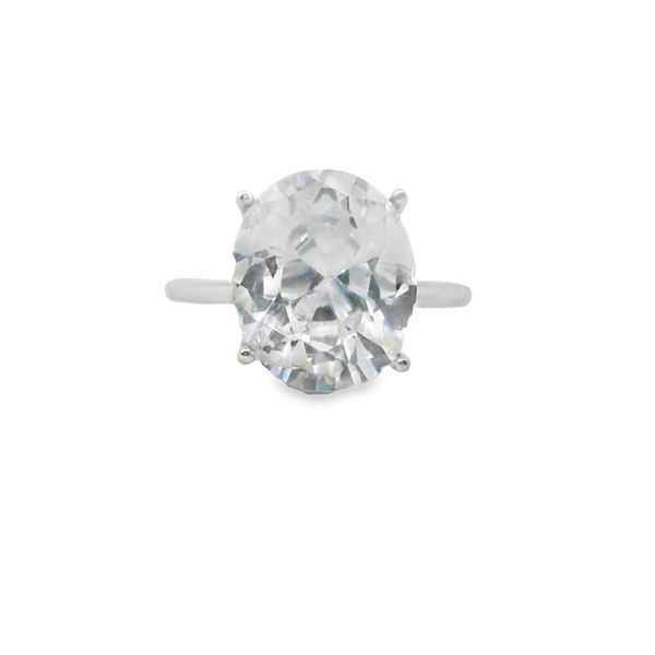WHITE 14 KARAT ENGAGEMENT RING SEMI-MOUNT Van Adams Jewelers Snellville, GA