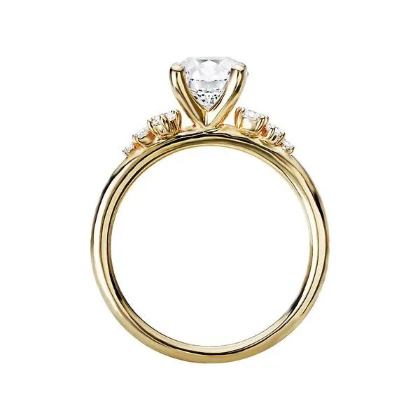 Romance Diamond Semi-Mount Engagement Ring Image 2 Van Adams Jewelers Snellville, GA