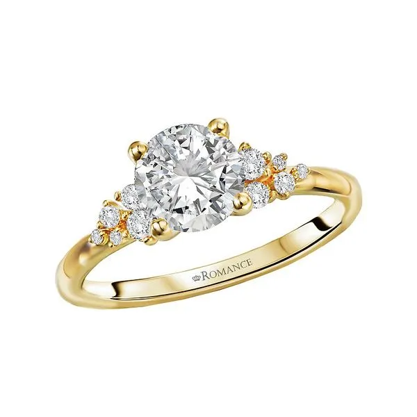 Romance Diamond Semi-Mount Engagement Ring Van Adams Jewelers Snellville, GA