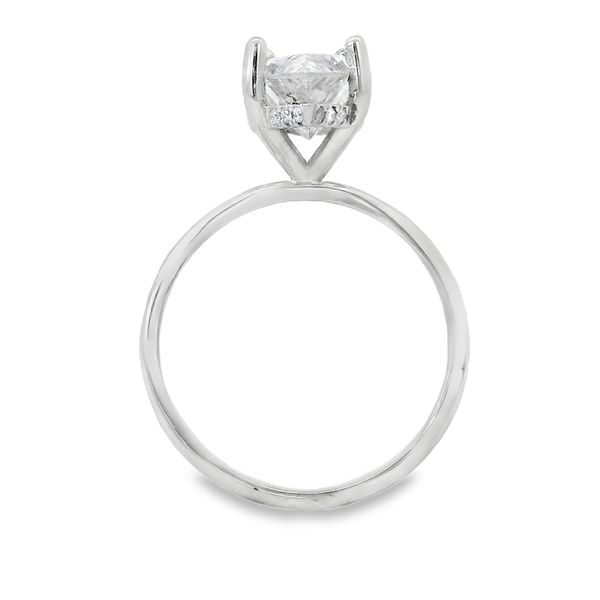 Marquise Hidden Halo Engagement Ring Setting Image 2 Van Adams Jewelers Snellville, GA