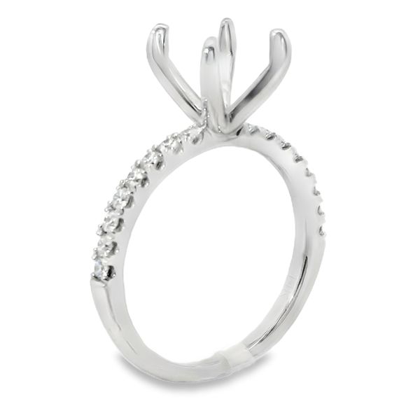 0.35TWT  ENGAGEMENT RING SEMI-MOUNT SETTING Image 2 Van Adams Jewelers Snellville, GA