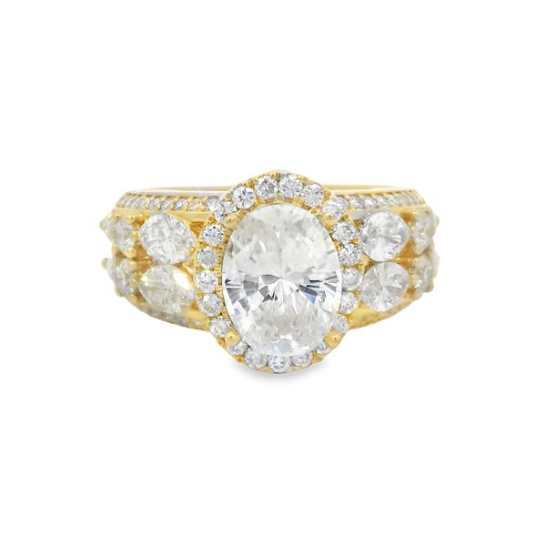 1 1/2 CT Yellow Gold Lab Grown Diamond Setting Van Adams Jewelers Snellville, GA