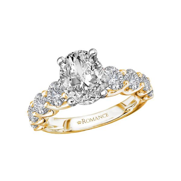 Romance Diamond Band Semi-Mount Engagement Ring Van Adams Jewelers Snellville, GA