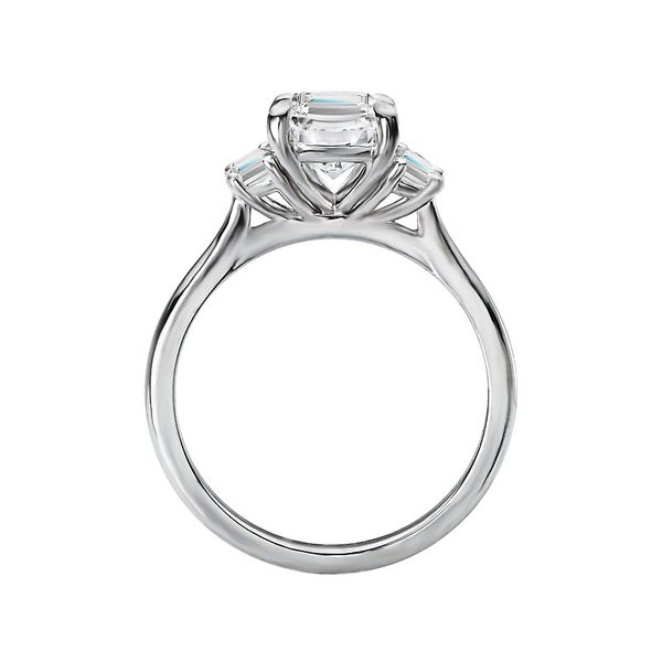 Romance *** Lab Grown Diamond *** Custom Semi-Mount Diamond Ring Image 2 Van Adams Jewelers Snellville, GA