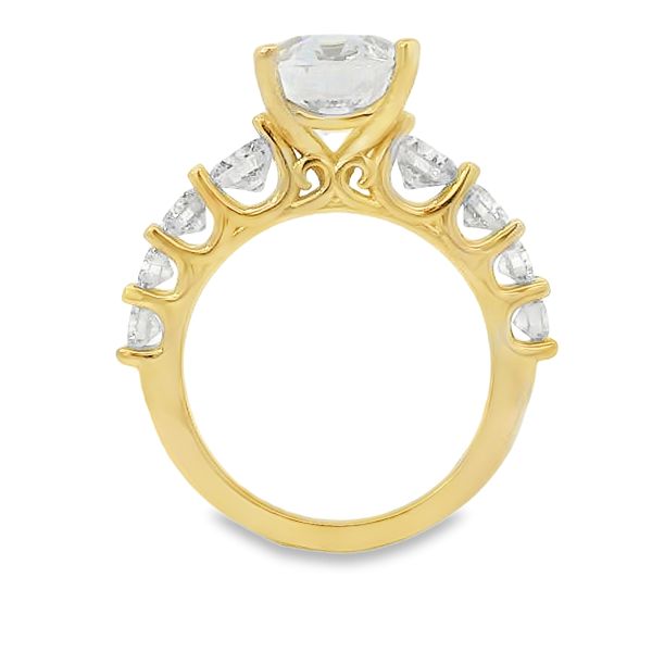 Lab Grown Diamond Engagement Ring Setting Image 3 Van Adams Jewelers Snellville, GA