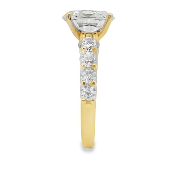 Lab Grown Diamond Engagement Ring Setting Image 4 Van Adams Jewelers Snellville, GA