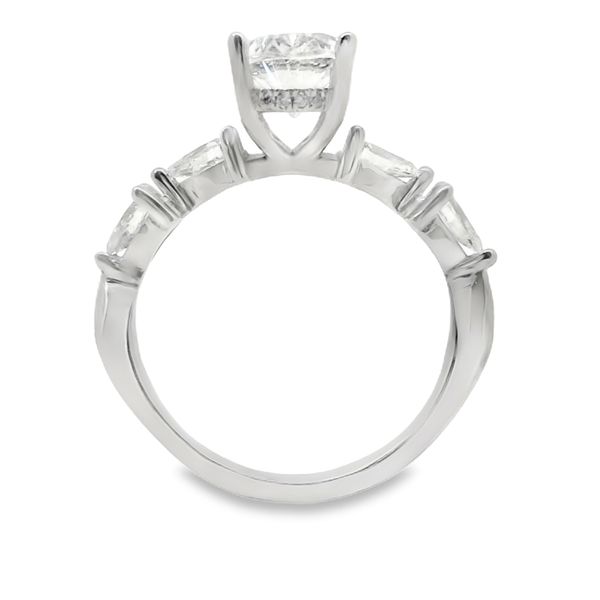Lab Grown Diamond Engagement Ring Setting Image 3 Van Adams Jewelers Snellville, GA