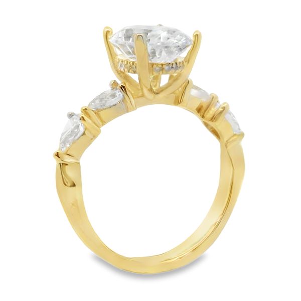 Lab Grown Diamond Engagement Ring Setting Image 2 Van Adams Jewelers Snellville, GA