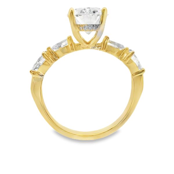 Lab Grown Diamond Engagement Ring Setting Image 3 Van Adams Jewelers Snellville, GA