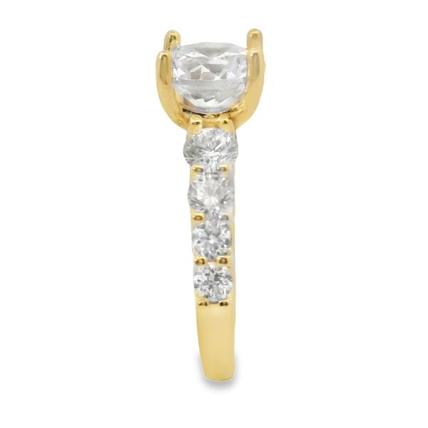 Lab Grown Diamond Engagement Ring Setting Image 4 Van Adams Jewelers Snellville, GA