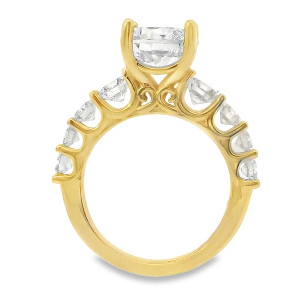 Lab Grown Diamond Engagement Ring Setting Image 5 Van Adams Jewelers Snellville, GA