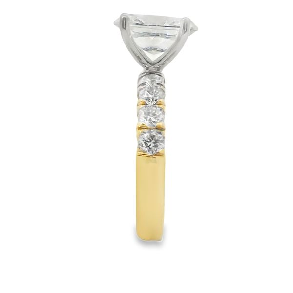 Lab Grown Diamond 3/4 CT Engagement Ring Setting Image 4 Van Adams Jewelers Snellville, GA