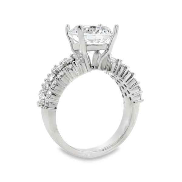 Lab Grown Diamond Engagement Ring Setting Image 4 Van Adams Jewelers Snellville, GA