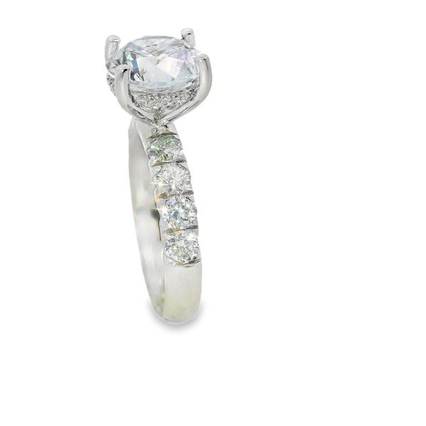 1 CT Lab Grown Diamond Ring Setting Image 2 Van Adams Jewelers Snellville, GA