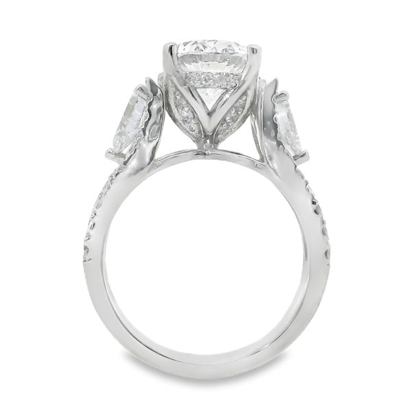 1 1/2 CT Lab Grown Diamond Engagement Ring Setting Image 2 Van Adams Jewelers Snellville, GA