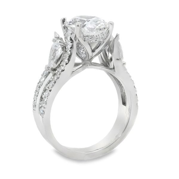 1 1/2 CT Lab Grown Diamond Engagement Ring Setting Van Adams Jewelers Snellville, GA