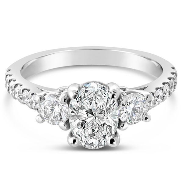 Van Adam's Collection 14K White Gold Diamond Engagement Ring Van Adams Jewelers Snellville, GA