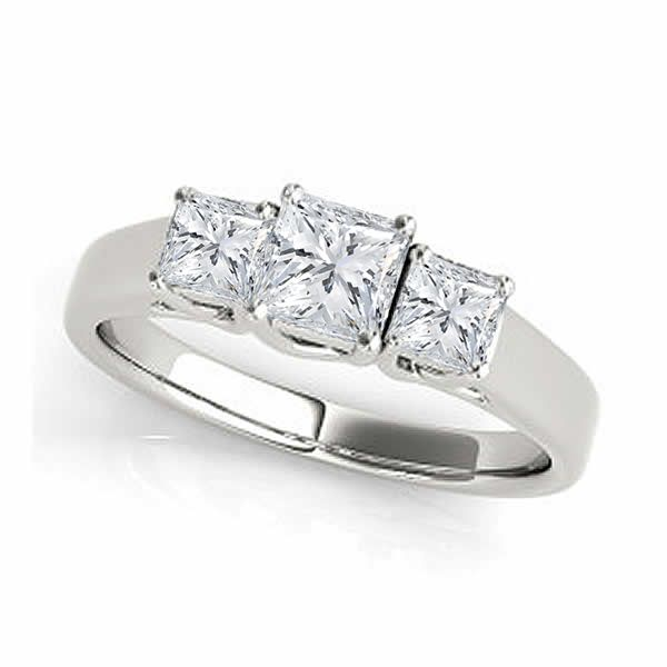 14K White Gold Diamond Engagement Ring Van Adams Jewelers Snellville, GA