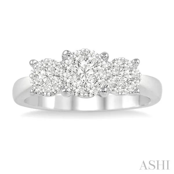 Past Present & Future Lovebright Essential Diamond Engagement Ring Image 2 Van Adams Jewelers Snellville, GA
