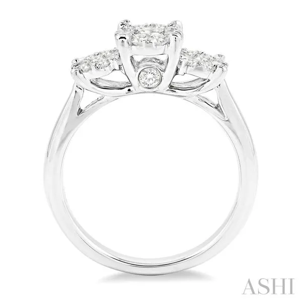 Past Present & Future Lovebright Essential Diamond Engagement Ring Image 3 Van Adams Jewelers Snellville, GA