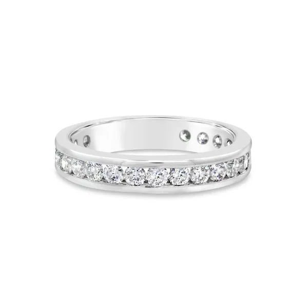 14K White Gold Diamond Wedding Band Van Adams Jewelers Snellville, GA